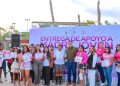 ENTREGA AYUNTAMIENTO DE LOS CABOS 20 APOYOS A MADRES JÓVENES EN CABO SAN LUCAS