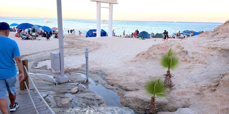  GARANTIZA XV AYUNTAMIENTO SEGURIDAD SANITARIA EN PLAYA CHILENO TRAS INSPECCIÓN TÉCNICA