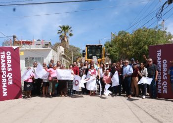 GOBIERNO DE BCS INICIA PAVIMENTACIÓN EN VISTA  HERMOSA PARA MEJORAR MOVILIDAD Y BIENESTAR EN LA PAZ