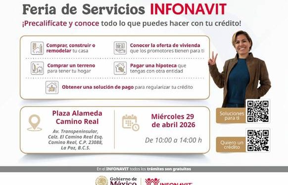 INVITAN A LA FERIA DE SERVICIOS INFONAVIT