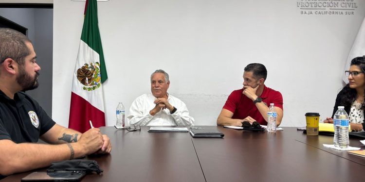 PROTECCIÓN CIVIL Y CONSULADO DE EUA REFUERZAN ACCIONES PREVENTIVAS EN BCS
