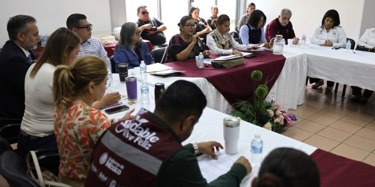ENCABEZA SEDIF BCS MESA DE TRABAJO SOBRE SISTEMA DE CUIDADO