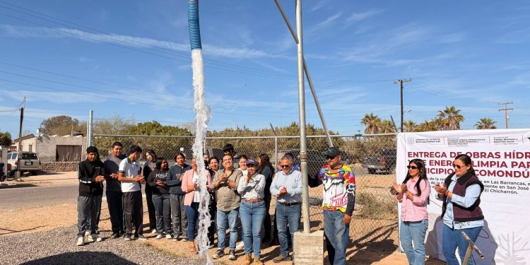 GOBIERNO DE BCS ENTREGA 3.7 MDP EN OBRAS DE AGUA; MEJORAN SERVICIO EN LAS BARRANCAS Y SAN JOSÉ DE COMONDÚ