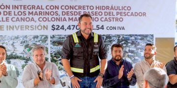 ENTREGA ALCALDE OBRA INTEGRAL EN LA CALLE PASEO DE LOS MARINOS EN SAN JOSÉ DEL CABO