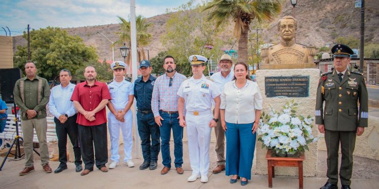 CELINA RAMÍREZ ENCABEZA CONMEMORACIÓN DEL 5 DE MAYO EN SANTA ROSALÍA