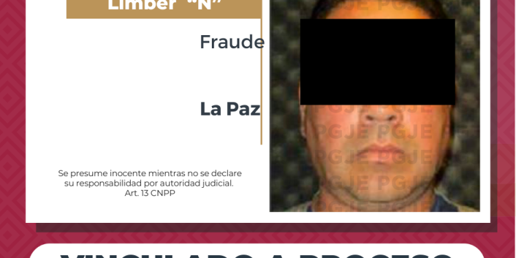 OBTIENE PGJE VINCULACIÓN A PROCESO CONTRA IMPUTADO POR DELITO DE FRAUDE ESPECÍFICO EN LA PAZ