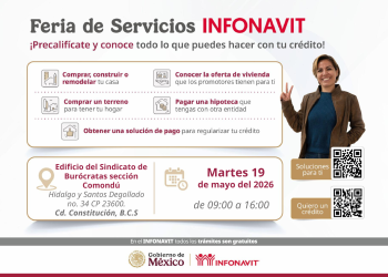 INFONAVIT ACERCA CRÉDITOS Y SOLUCIONES DE PAGO A TRABAJADORES DE BAJA CALIFORNIA SUR