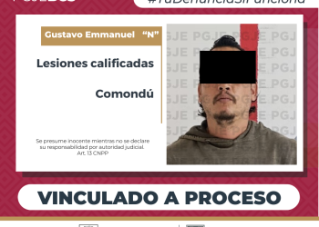 QUEDA GUSTAVO EMANUEL “N” EN PRISIÓN PREVENTIVA  POR LESIONES CALIFICADAS