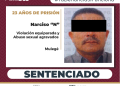 OBTIENE PGJE DOS SENTENCIAS DE 18 Y 5 AÑOS DE PRISIÓN PARA CULPABLE DE VIOLACIÓN EQUIPARADA AGRAVADA Y ABUSO SEXUAL GRAVADO EN GUERRERO NEGRO