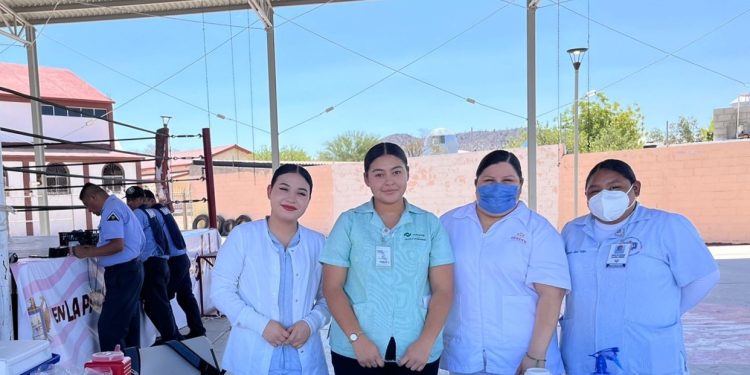 PARTICIPA ISSSTE BAJA CALIFORNIA SUR EN JORNADA DE SALUD PREVENTIVA CON LA SECRETARIA DE MARINA