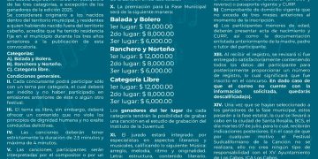 CONVOCAN A CANTANTES Y COMPOSITORES DE LOS CABOS A PARTICIPAR EN EL FESTIVAL SUDCALIFORNIANO DE LA CANCIÓN 2026