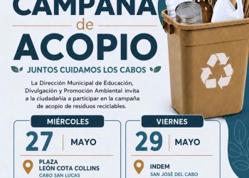 27 Y 29 DE MAYO SE INSTALARÁN LOS CENTROS DE ACOPIO DE RESIDUOS RECICLABLES