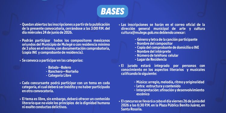 INVITA EDITH AGUILAR A PARTICIPAR EN EL CONCURSO “CONTIGO COMPONEMOS NUESTRA CANCIÓN” 2026