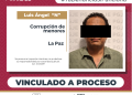 OBTIENE PGJE VINCULACIÓN A PROCESO POR CORRUPCIÓN DE PERSONAS MENORES DE EDAD EN LA PAZ