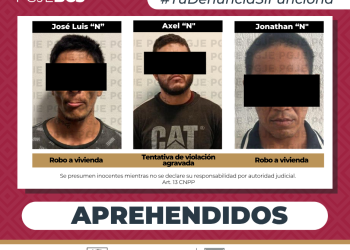 CUMPLIMENTA PGJE ÓRDENES DE APREHENSIÓN CONTRA TRES PERSONAS POR DIVERSOS DELITOS EN BCS