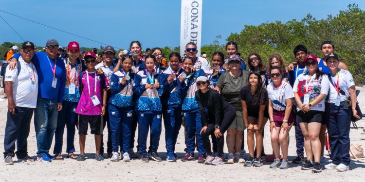 BCS CIERRA PARTICIPACIÓN EN CANOTAJE CON PLATA Y BRONCE EN LA OLIMPIADA NACIONAL 2026