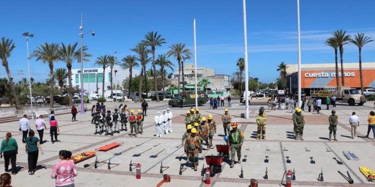 POCO MÁS DE 114 MIL PERSONAS PARTICIPAN EN BCS EN EL PRIMER SIMULACRO NACIONAL 2026
