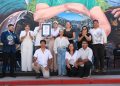 RECIBE GOBERNADOR DE BCS RECONOCIMIENTO DE GUINNESS RECORDS POR MURAL INTERACTIVO DE FUTBOL