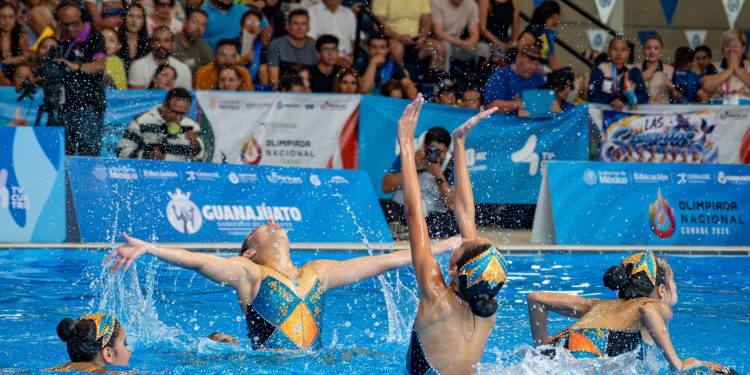 BCS LOGRA CUARTO LUGAR NACIONAL EN NATACIÓN ARTÍSTICA EN LA OLIMPIADA CONADE 2026