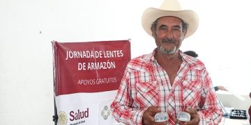 ENTREGA GOBIERNO ESTATAL 650 ANTEOJOS GRATUITOS A POBLACIÓN VULNERABLE