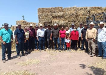 APOYA SEPADA A PRODUCTORES DE COMONDÚ CON ENTREGA DE MAÍZ FORRAJERO