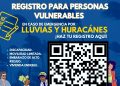 BOMBEROS DE CABO SAN LUCAS CONVOCAN A REGISTRO DE PERSONAS VULNERABLES ANTE TEMPORADA DE LLUVIAS Y CICLONES