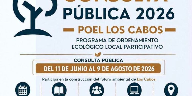    PERMANECE ABIERTA CONSULTA CIUDADANA PARA DEFINIR EL FUTURO AMBIENTAL DE LOS CABOS