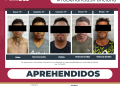APREHENDE PGJE A 5 PERSONAS POR DIVERSOS DELITOS