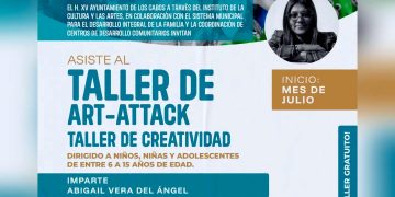    INVITA AYUNTAMIENTO DE LOS CABOS A TALLER DE CREATIVIDAD PARA NIÑAS, NIÑOS Y ADOLESCENTES