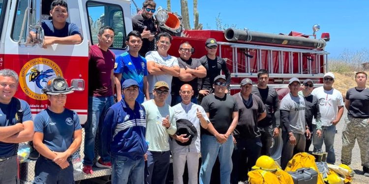BOMBEROS CABO SAN LUCAS ATENDIÓ 2,285 SERVICIOS DE EMERGENCIAS EN LO QUE VA DEL 2026