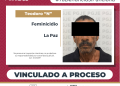 OBTIENE PGJE VINCULACIÓN A PROCESO Y PRISIÓN PREVENTIVA PARA TEODORO “N”, IMPUTADO POR FEMINICIDIO