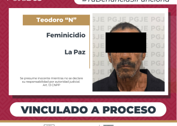OBTIENE PGJE VINCULACIÓN A PROCESO Y PRISIÓN PREVENTIVA PARA TEODORO “N”, IMPUTADO POR FEMINICIDIO