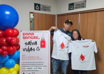 IMSS BAJA CALIFORNIA SUR REALIZA JORNADA DE DONACIÓN ALTRUISTA DE SANGRE EN MARCO DEL DÍA MUNDIAL DEL DONANTE DE SANGRE