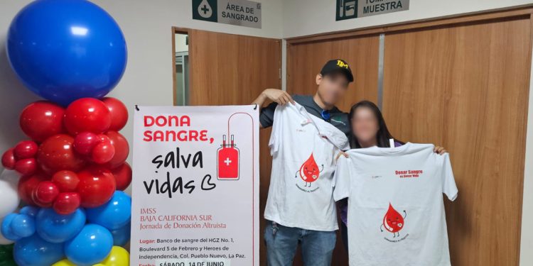 IMSS BAJA CALIFORNIA SUR REALIZA JORNADA DE DONACIÓN ALTRUISTA DE SANGRE EN MARCO DEL DÍA MUNDIAL DEL DONANTE DE SANGRE