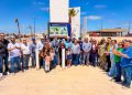 INSTALAN EN GUERRERO NEGRO EL DISTINTIVO “KILÓMETRO 0 DE LA BALLENA GRIS”