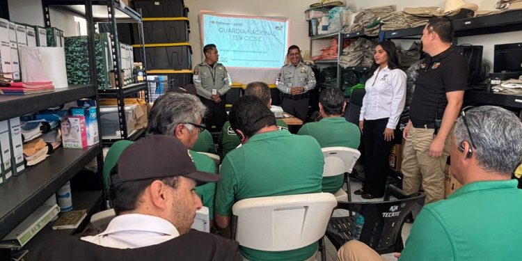 COLABORAN PGJE Y GUARDIA NACIONAL EN CAPACITACIÓN DE SEGURIDAD VIAL PARA EL SECTOR TURÍSTICO EN CABO SAN LUCAS