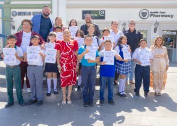 RINDEN PROTESTA INTEGRANTES DEL IV CABILDO INFANTIL DE LOS CABOS