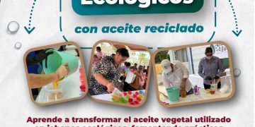 INVITA OOMSAPAS LOS CABOS A TALLER GRATUITO PARA ELABORAR JABONES ECOLÓGICOS CON ACEITE RECICLADO EN LA RIBERA