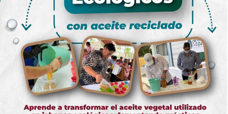 INVITA OOMSAPAS LOS CABOS A TALLER GRATUITO PARA ELABORAR JABONES ECOLÓGICOS CON ACEITE RECICLADO EN LA RIBERA