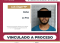 QUEDA VINCULADO A PROCESO Y EN PRISIÓN POR ROBO EN LA PAZ
