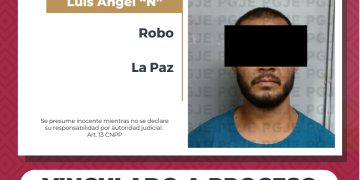QUEDA VINCULADO A PROCESO Y EN PRISIÓN POR ROBO EN LA PAZ