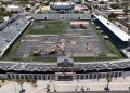 SUBSECRETARIO DE ADMINISTRACIÓN SUPERVISA AVANCE DE LOS TRABAJOS EN EL ESTADIO GUAYCURA