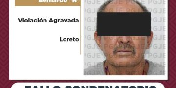 PGJE OBTIENE FALLO CONDENATORIO CONTRA CULPABLE DE VIOLACIÓN AGRAVADA EN LORETO