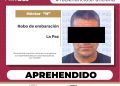 APREHENDE PGJE A PROBABLE RESPONSABLE DE ROBO SOBRE EMBARCACIÓN