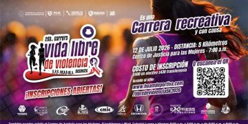 ORGANIZA PGJE LA SEGUNDA CARRERA RECREATIVA “VIDA LIBRE DE VIOLENCIA 2026”