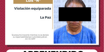 APREHENDE PGJE A RELACIONADO CON DELITO DE VIOLACIÓN EQUIPARADA