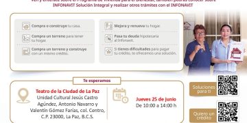 INFONAVIT ACERCA CRÉDITOS Y SOLUCIONES DE PAGO A TRABAJADORES DE LA PAZ