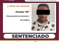 OBTIENE PGJE SENTENCIA DE 2 AÑOS DE PRISIÓN PARA RESPONSABLE DE PROVOCAR INCENDIO EN SAN JOSÉ DEL CABO