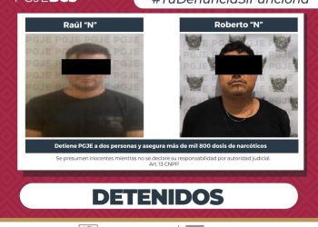 DOS PERSONAS DETENIDAS CON DROGA EN LA PAZ Y LOS CABOS