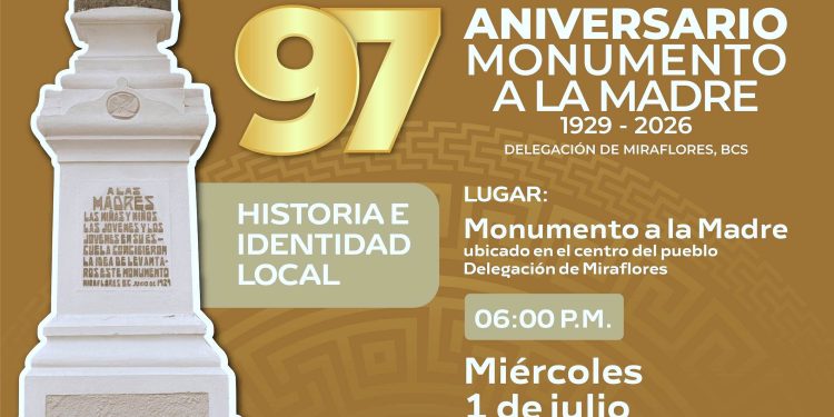INVITAN A CONMEMORAR AL 97 ANIVERSARIO EN EL MONUMENTO A LA MADRE EN MIRAFLORES